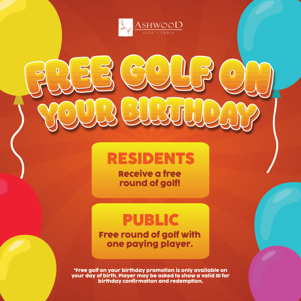 Free Golf On Your Birthday