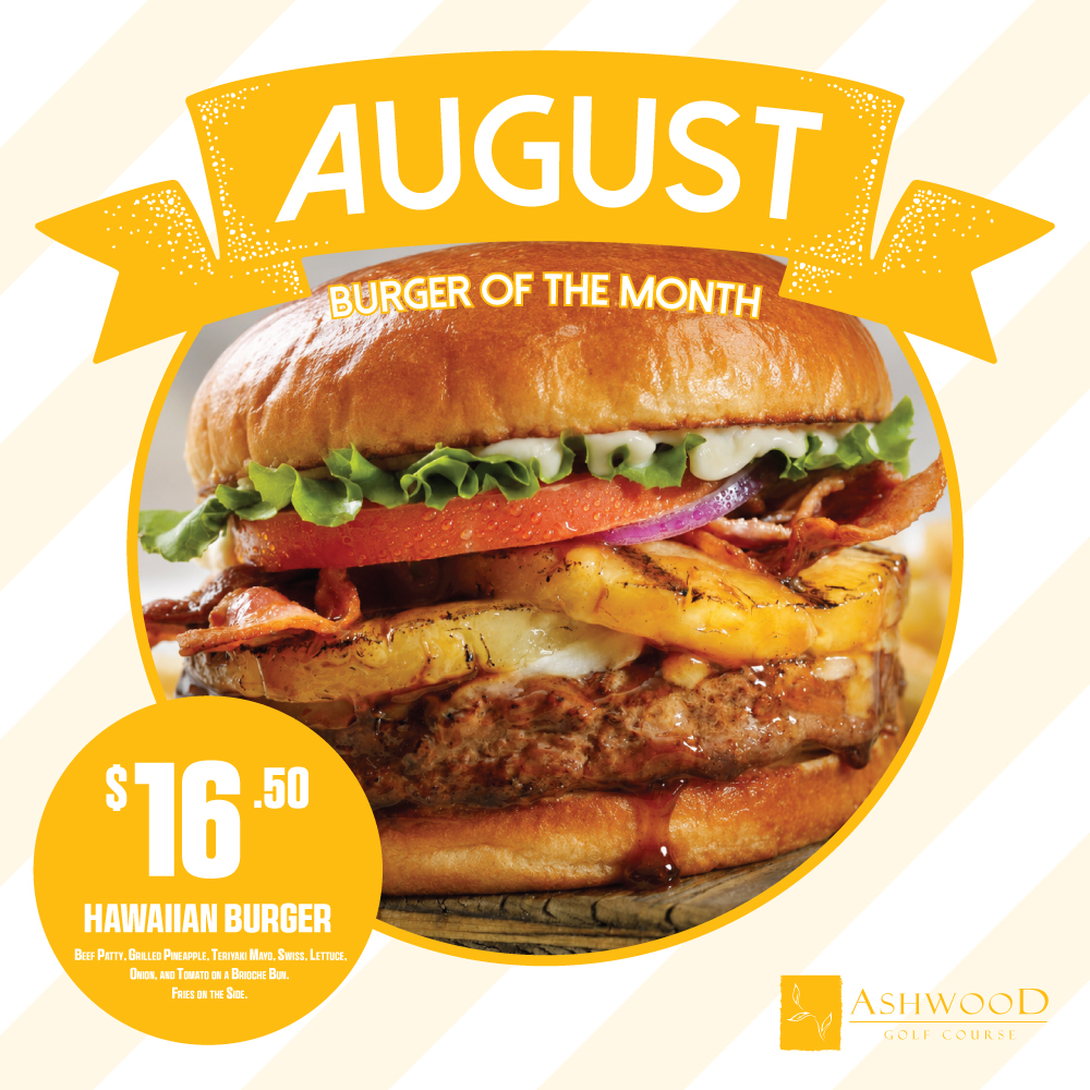 August Burger of the Month