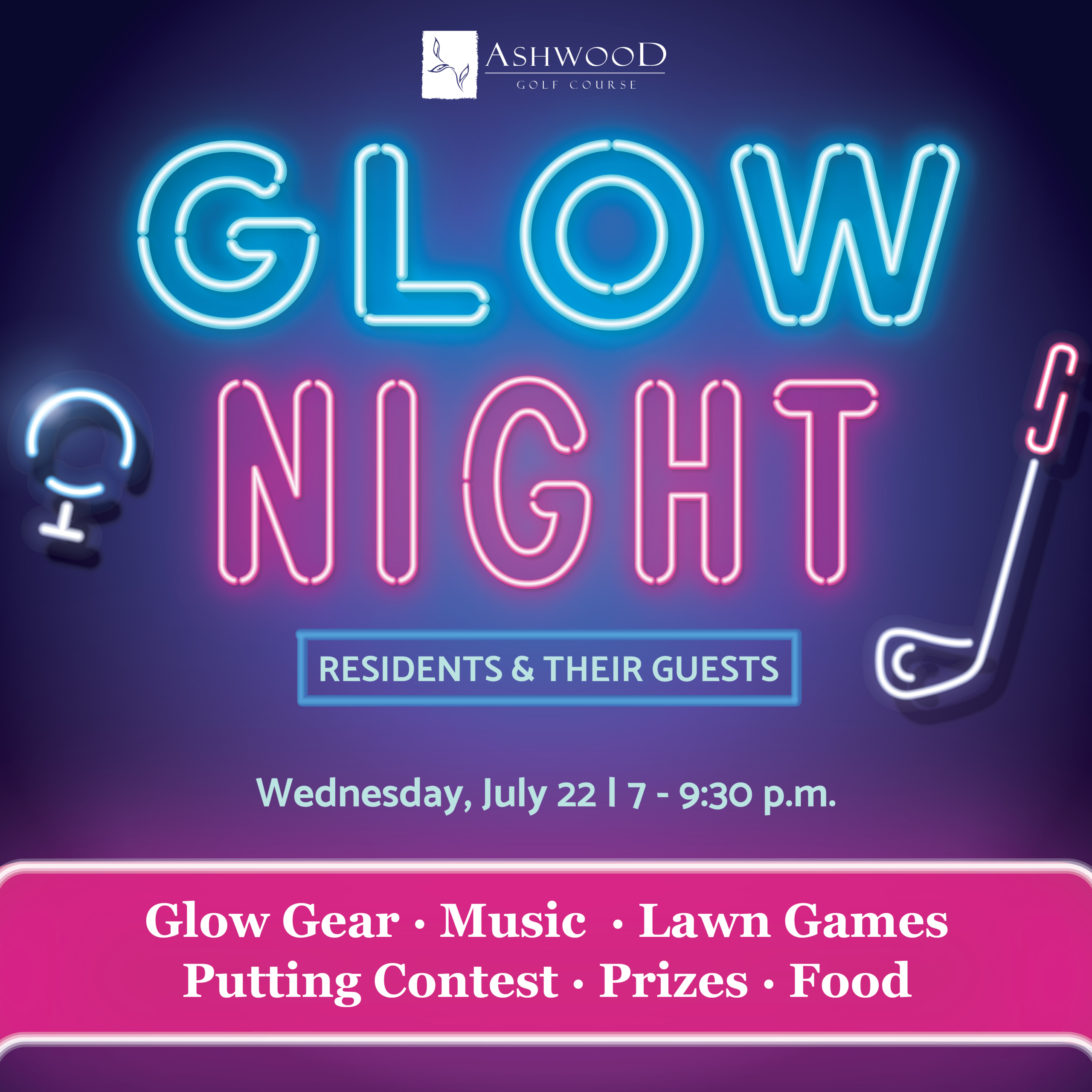 Resident Glow Night